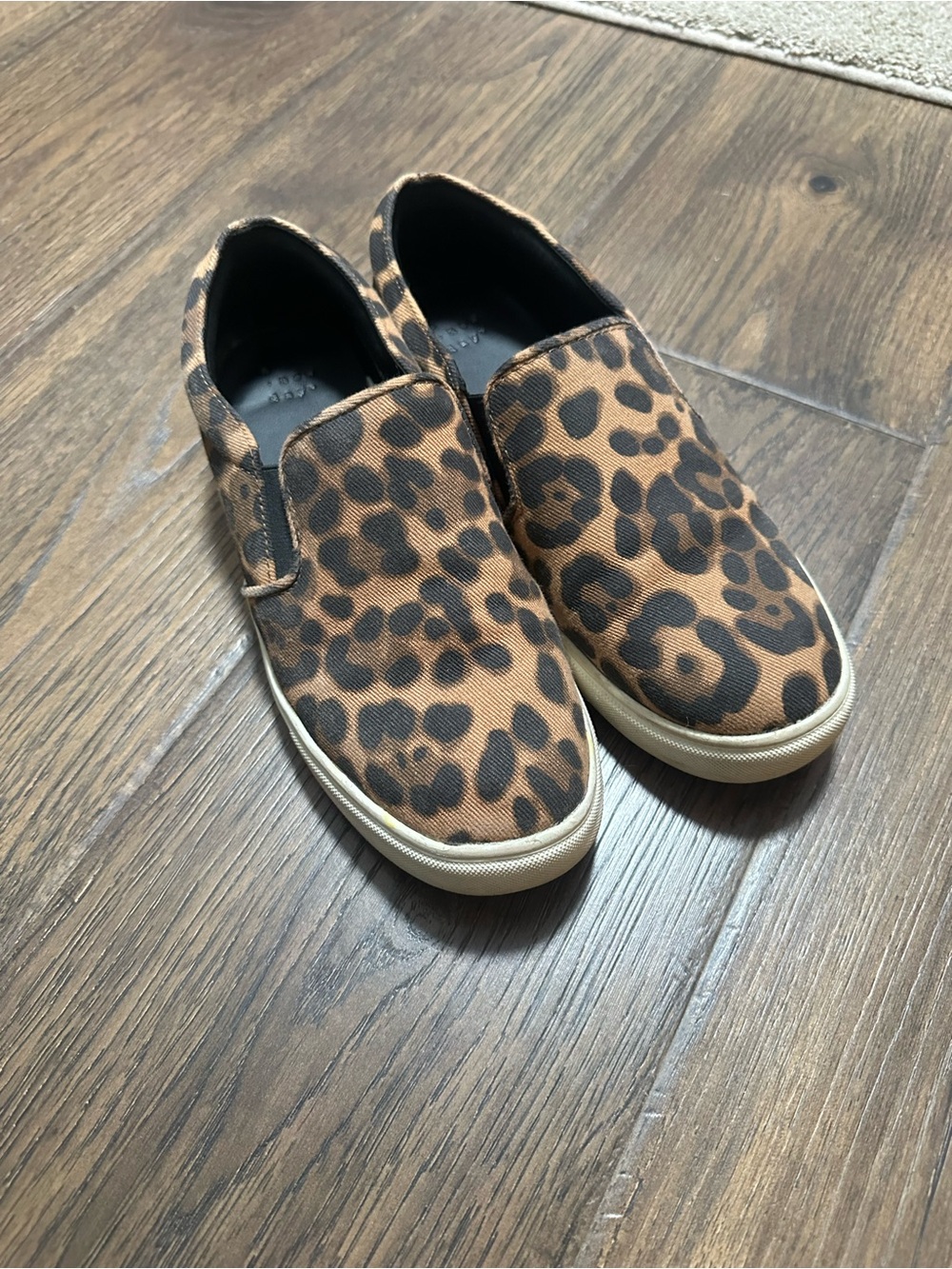 A New Day Women’s Leopard Print Slip-On Sneakers - Size 8
